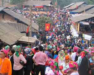 Le marché de l'amour de Khau Vai, Meo Vac, Ha Giang