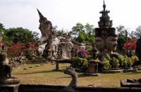 voyages Laos: Panorama du Laos, visite parc bouddha vientiane