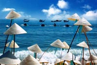 plage lang co, voyage de luxe au vietnam